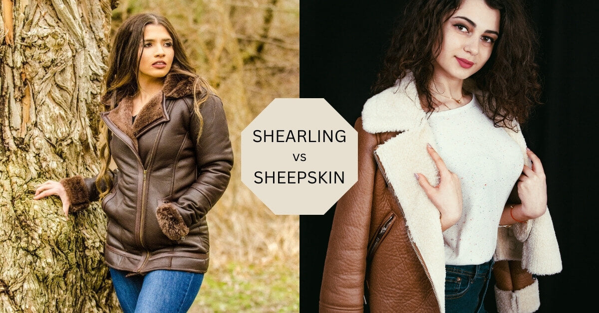 Shearling vs Sheepskin