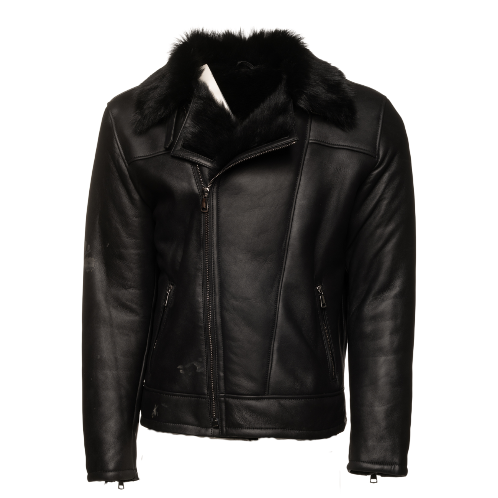 Cater's Toscana Shearling Biker Jacket