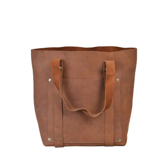 Siya's Leather Tote Bag