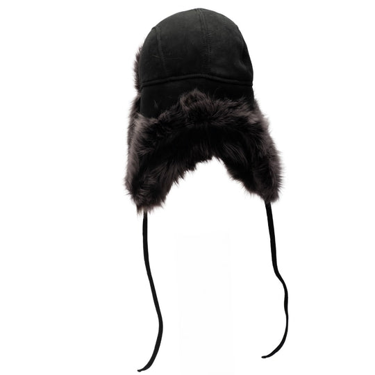 Toscana shearling trapper hat