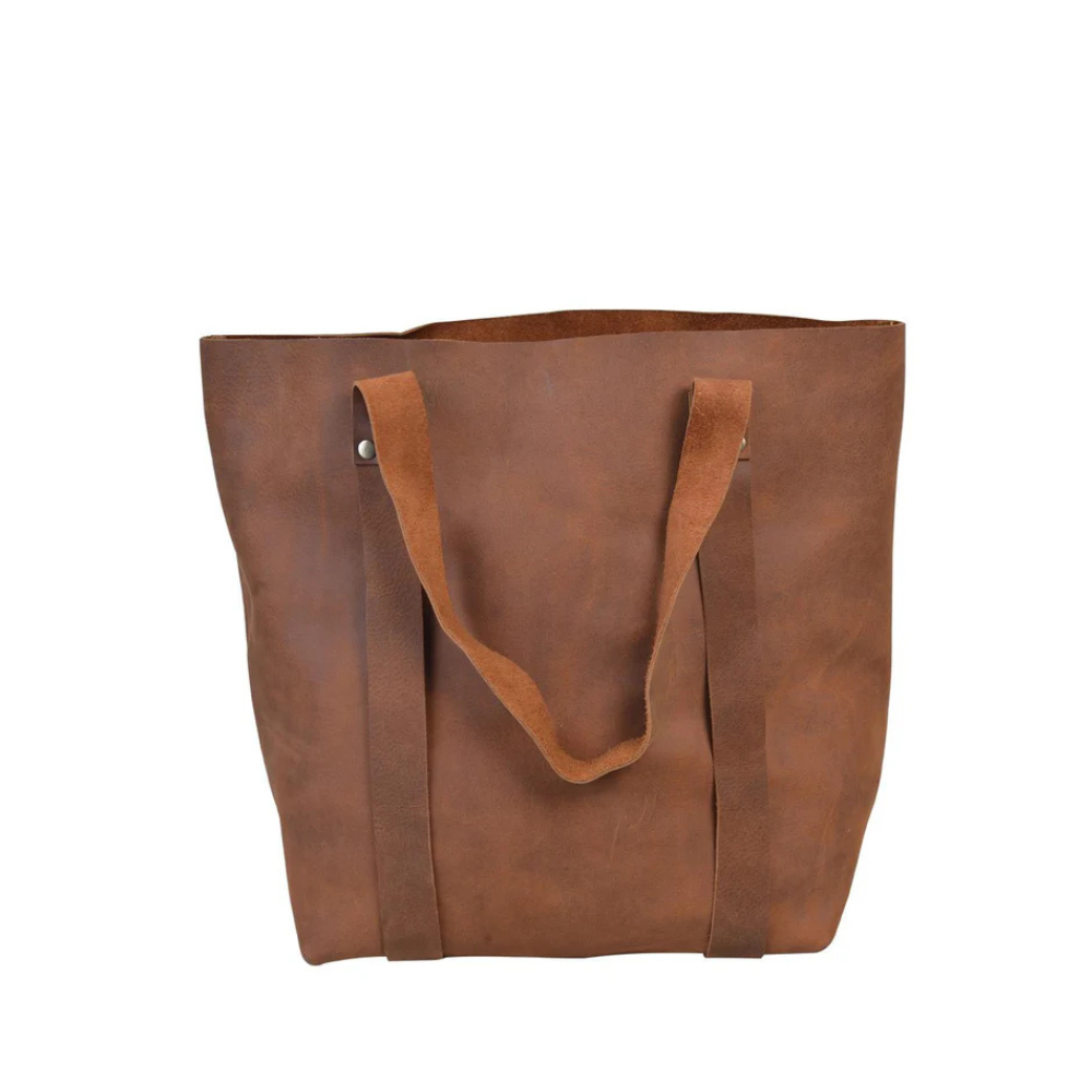 Siya's Leather Tote Bag