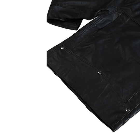 Classic biker style jacket with Epaulette