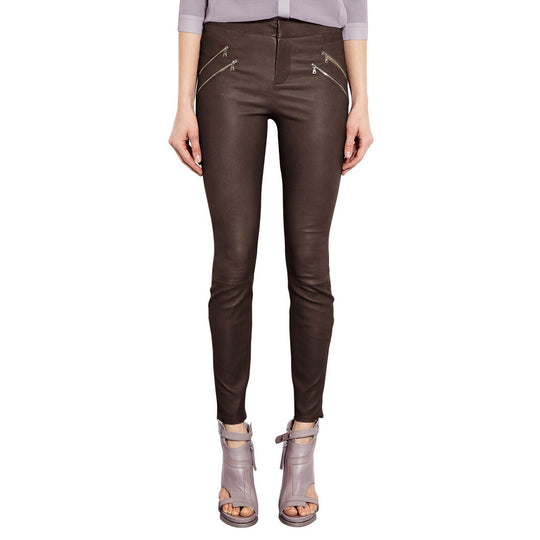 Excellent Design & Comfort Brown leather pants