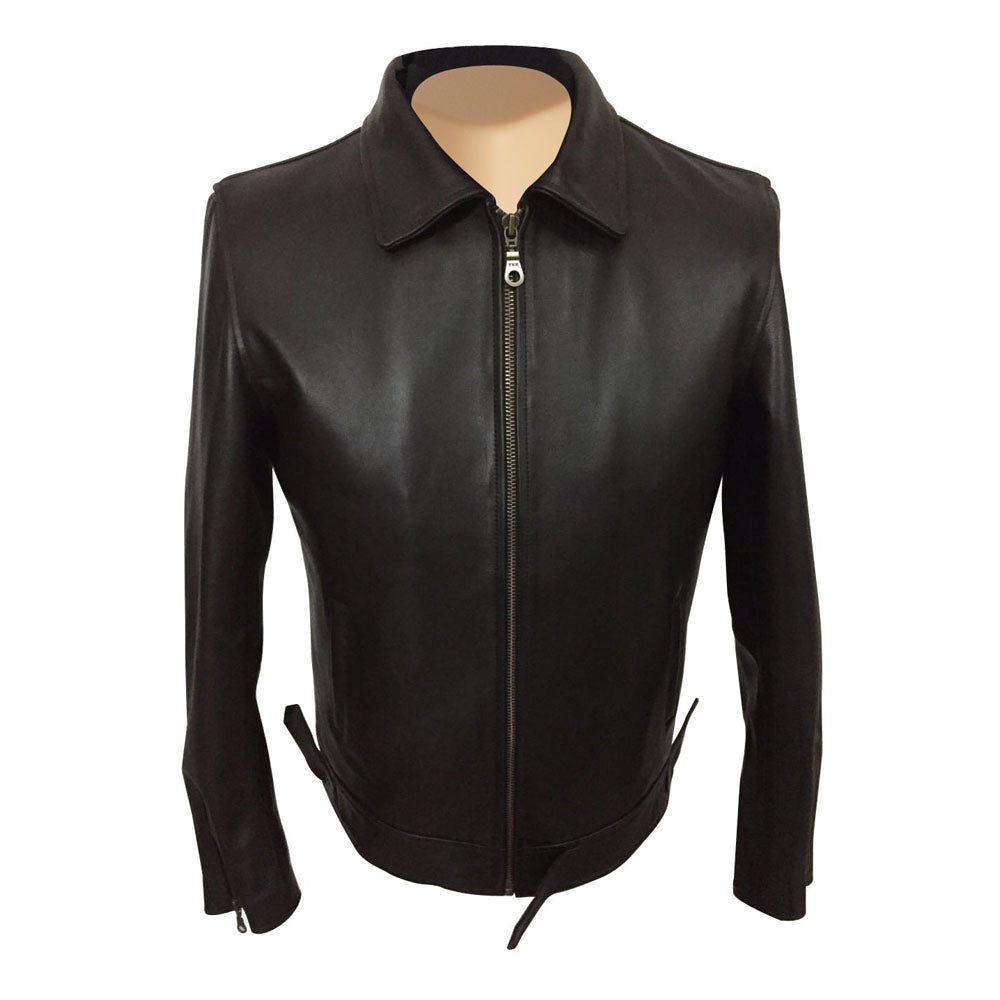 Stylish Brown Plainsman Genuine Leather Jacket