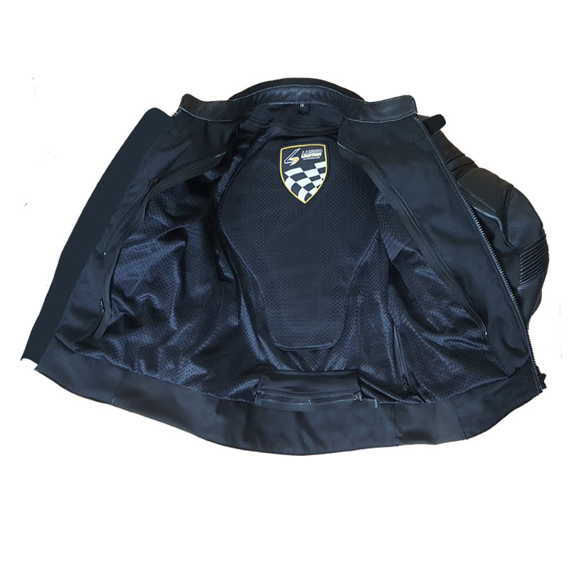 Airflow 2.0 Armored Leather Motorcycle Jacket