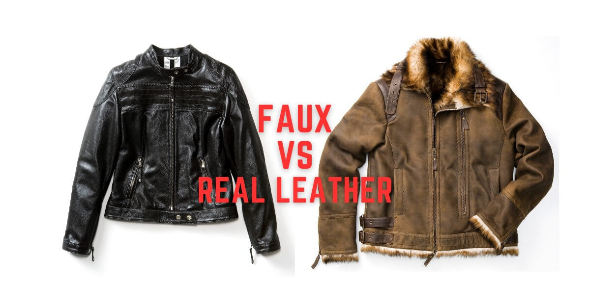 Faux Leather vs Real Leather Jackets