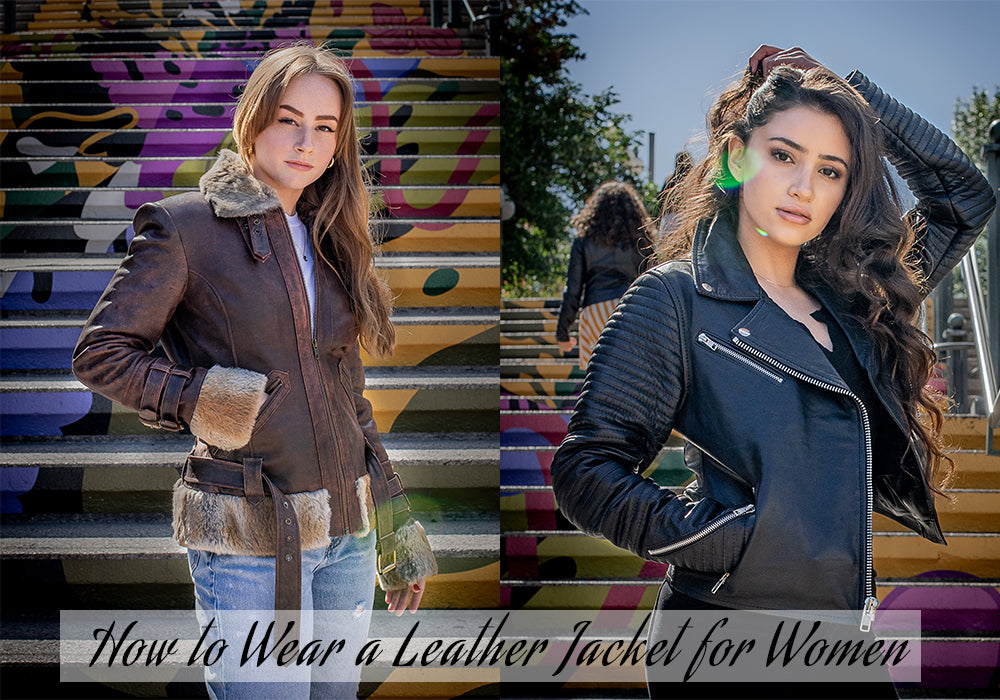 How to Wear a Leather Jacket for Women: A Woman's Style Guide