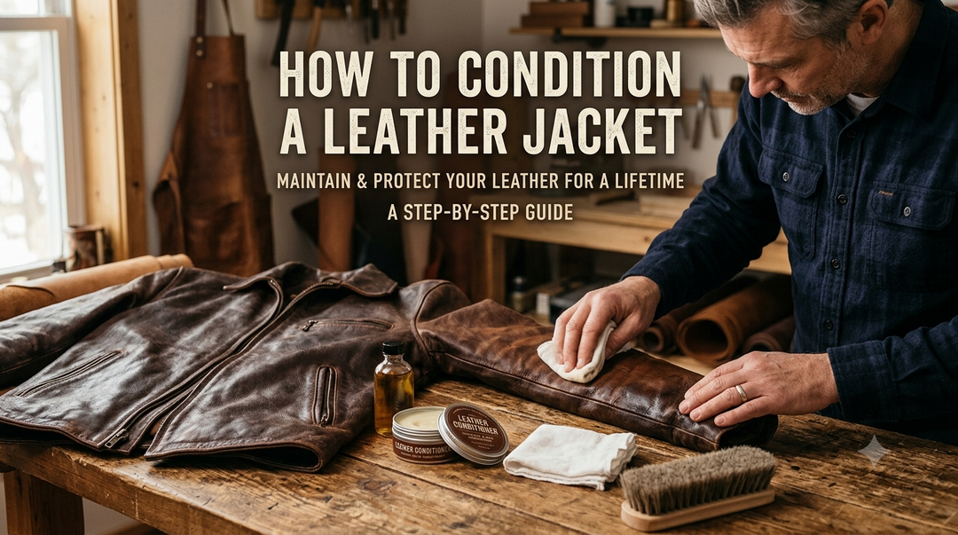 How to Condition a Leather Jacket