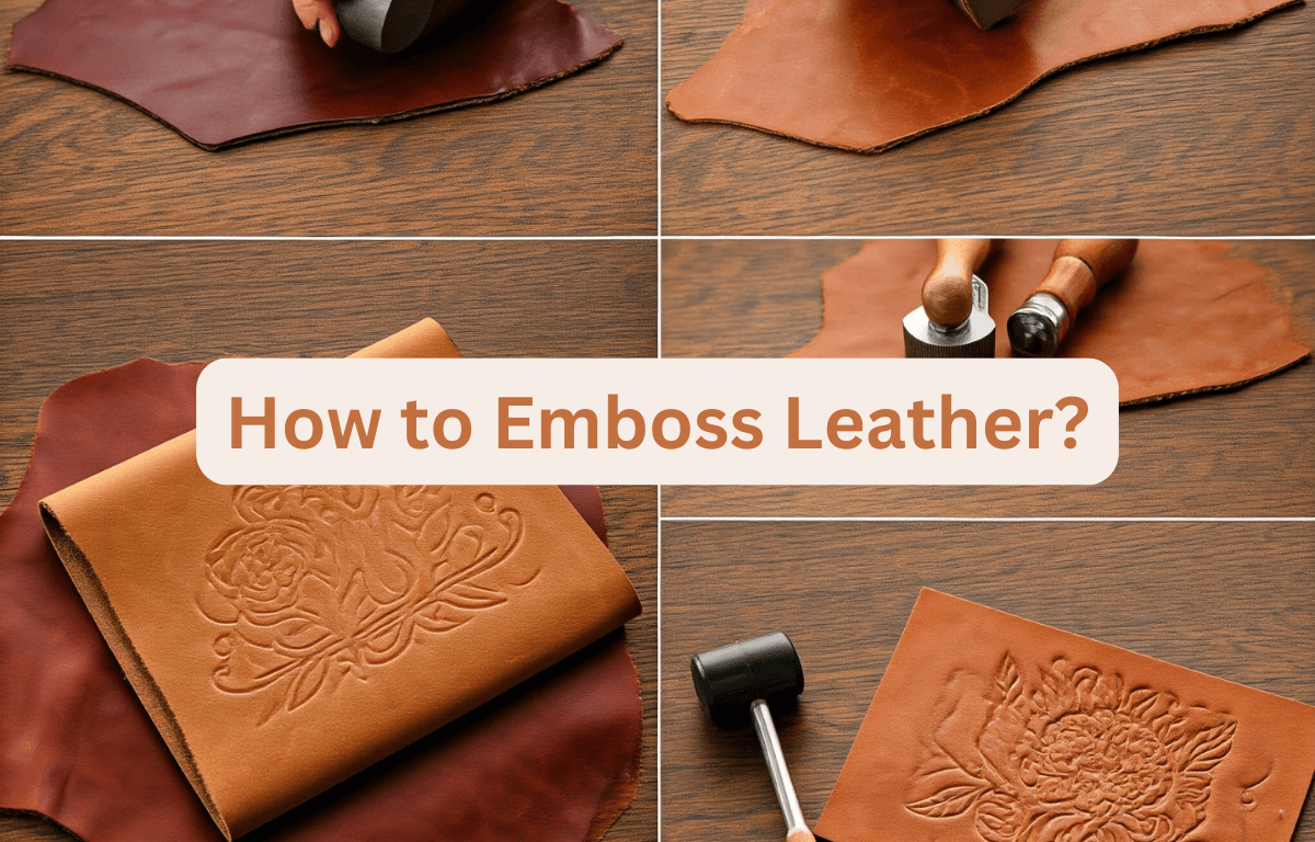 How to Emboss Leather?