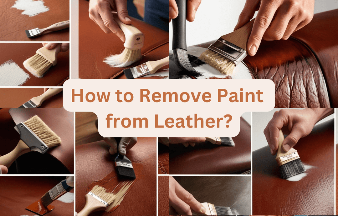 How to Remove Paint from Leather