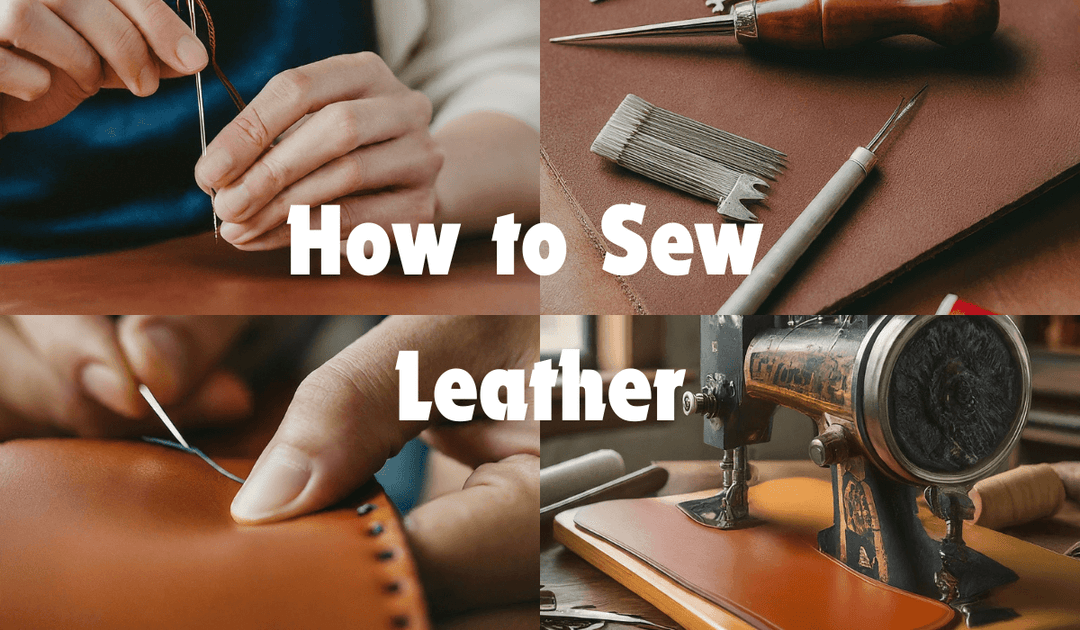 How to Sew Leather