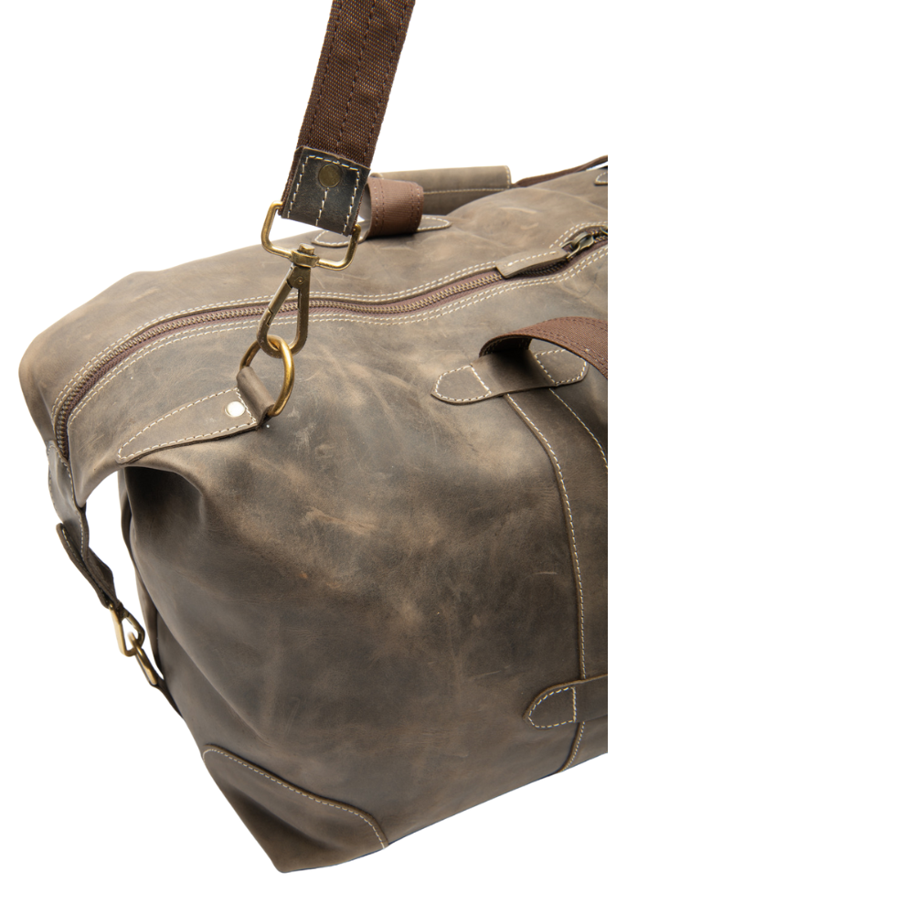 Wanderlust Vintage Leather Duffle bag