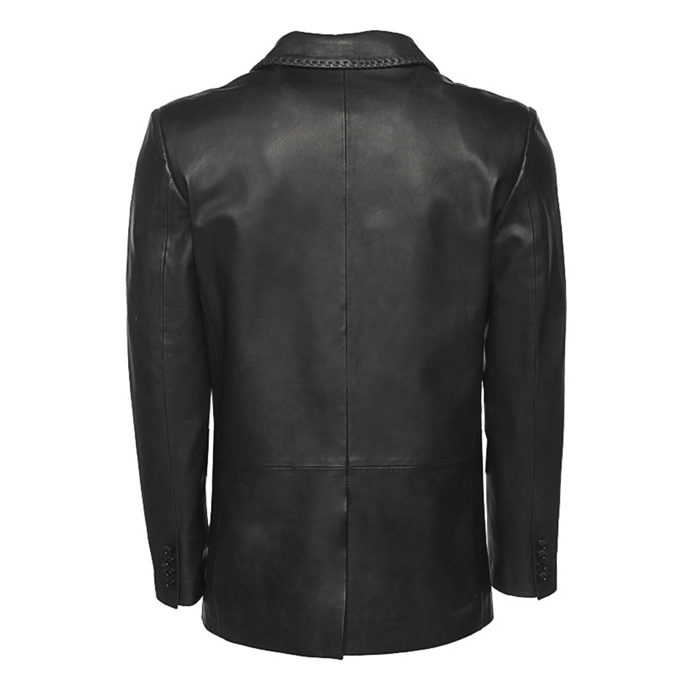 Theodore Black Western style blazer