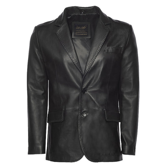 Theodore Black Western style blazer