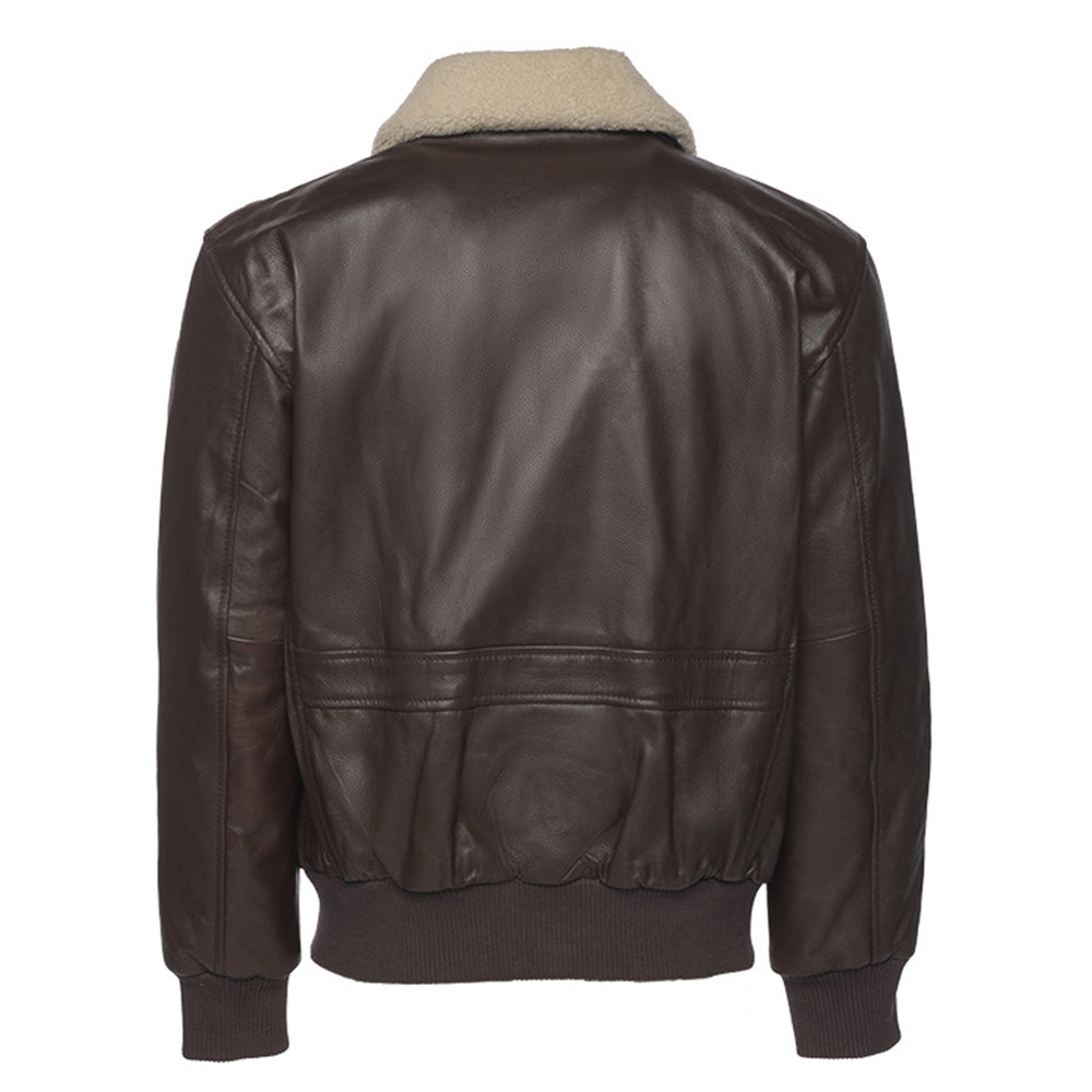 Henri Brown A2 bomber jacket