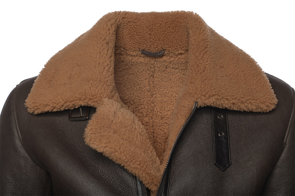 Rob Brown B3 Bomber shearling jacket