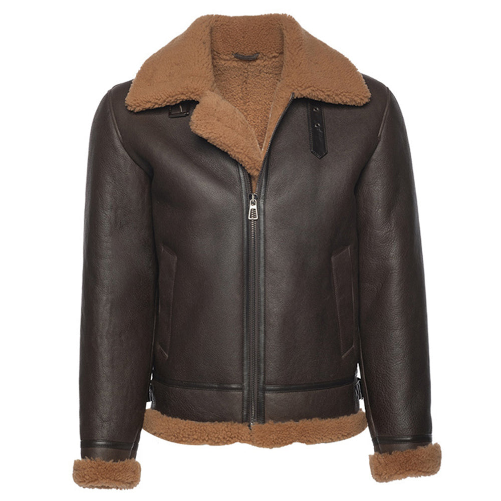 Rob Brown B3 Bomber shearling jacket