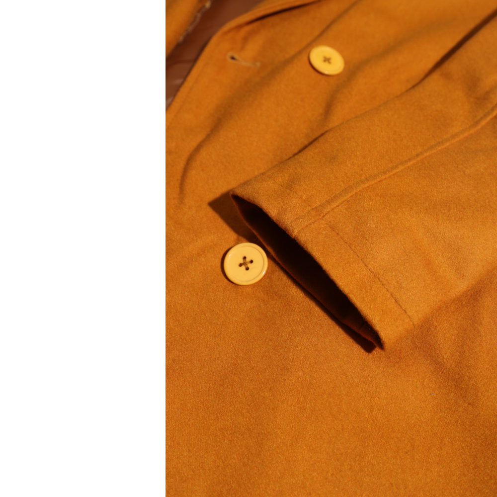 Avenna women's Tan wool overcoat