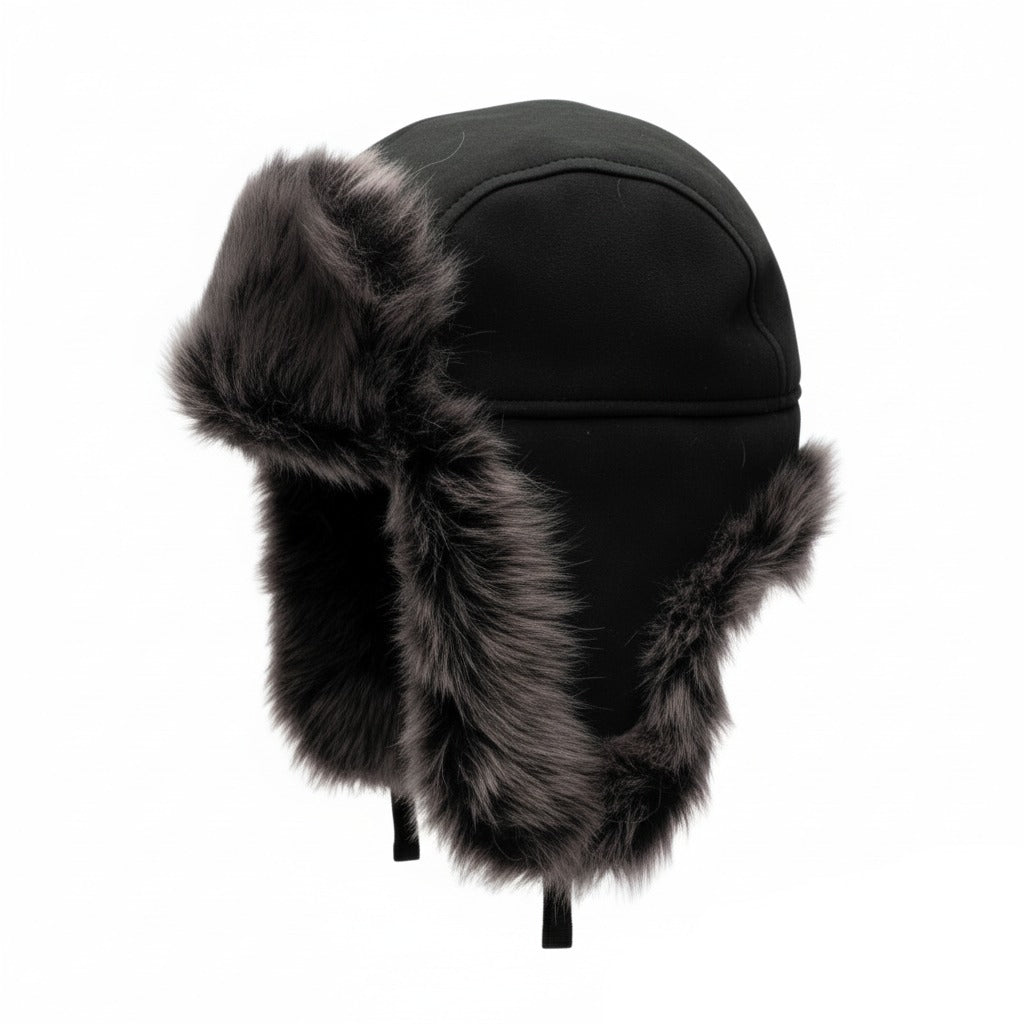 Toscana shearling trapper hat