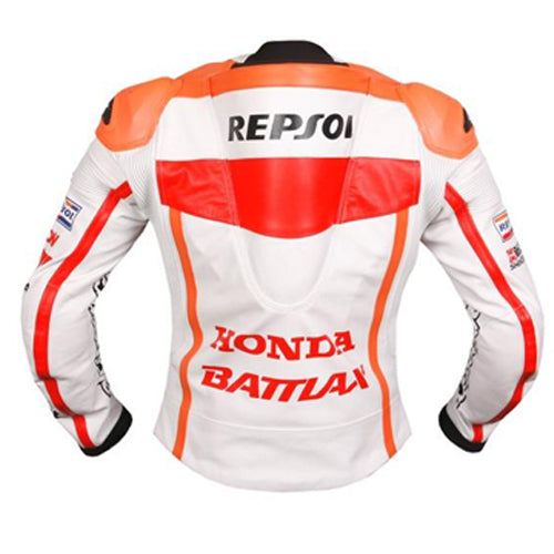 Honda repsol motorycle jacket with armor protection