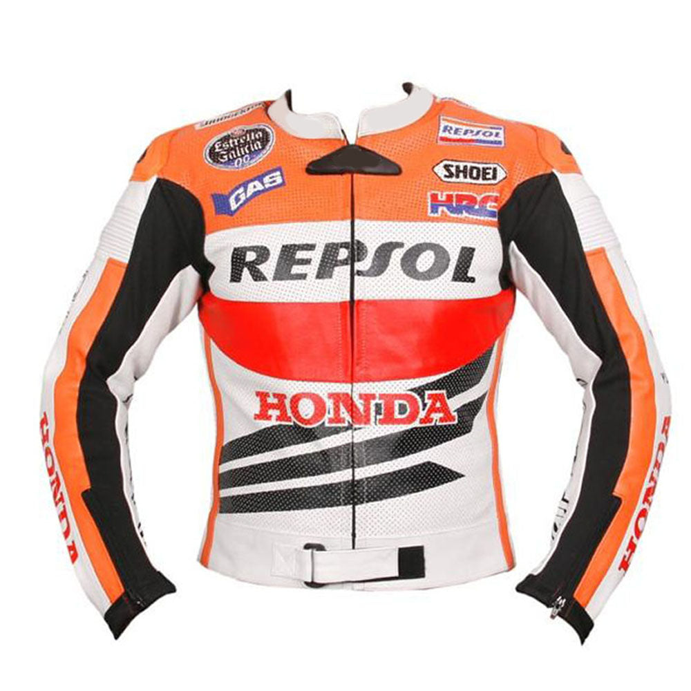 Honda repsol motorycle jacket with armor protection