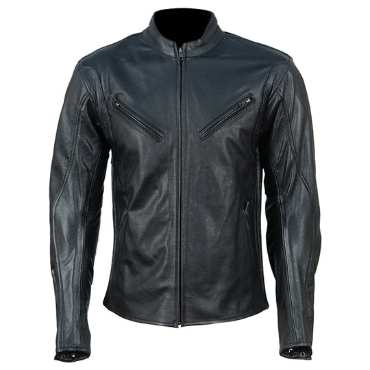 Miles Road Raptor Black Motorcycle jacket