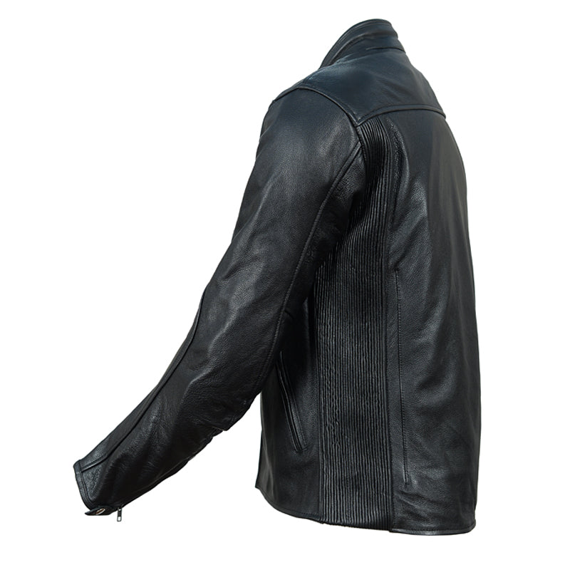 Miles Road Raptor Black Motorcycle jacket