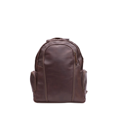 Dark Brown Slim Laptop Backpack