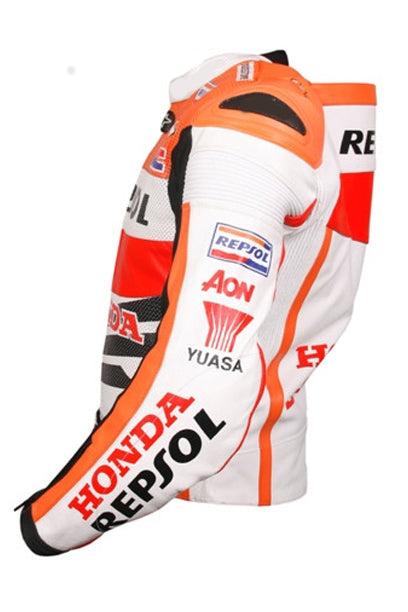 Honda repsol motorycle jacket with armor protection