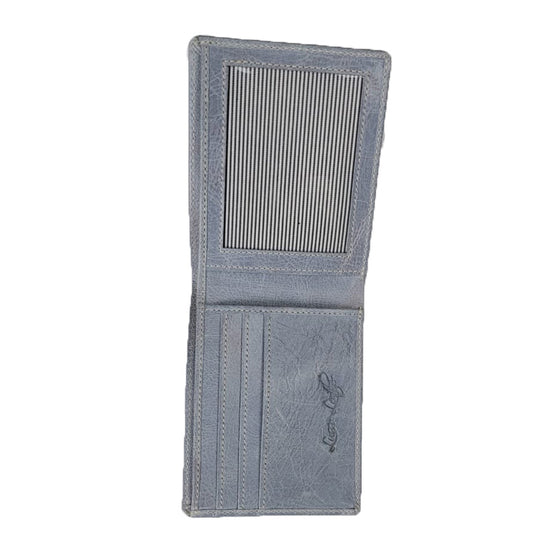 Grey Leather wallet