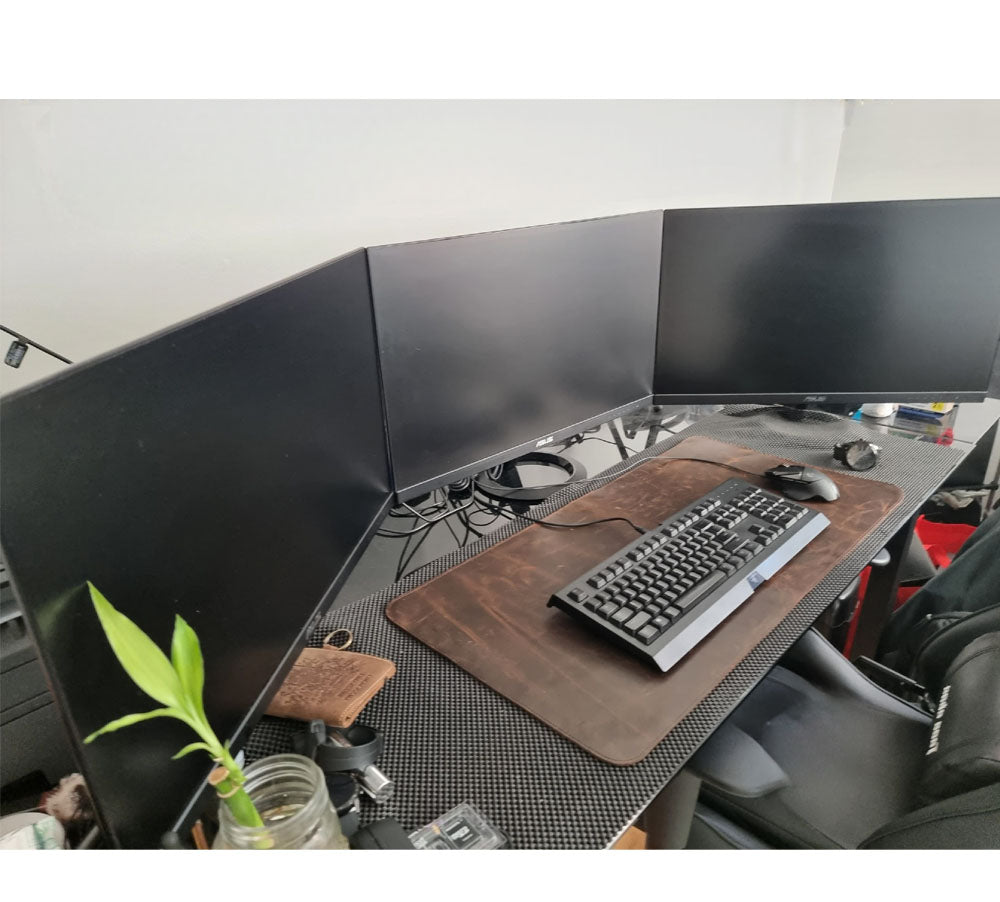 Leather Desk pad and Mouse pad