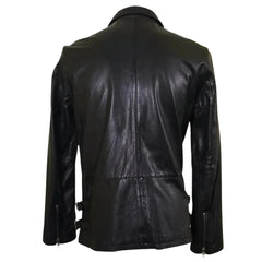 Jonas Car Coat style Leather jacket