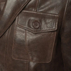 Jules Vintage Copper Safari coat blazer