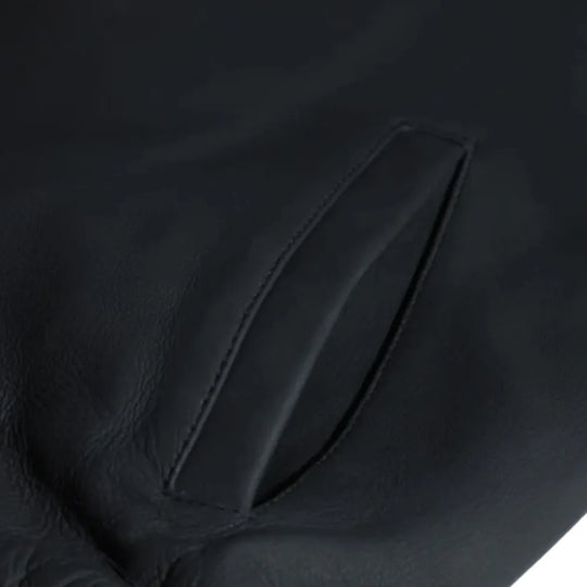 Colt matte black ribbed bomber jacket
