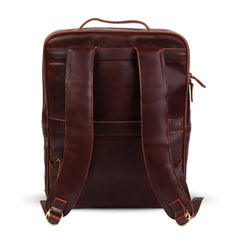 Winston Classic Brown Laptop Backpack