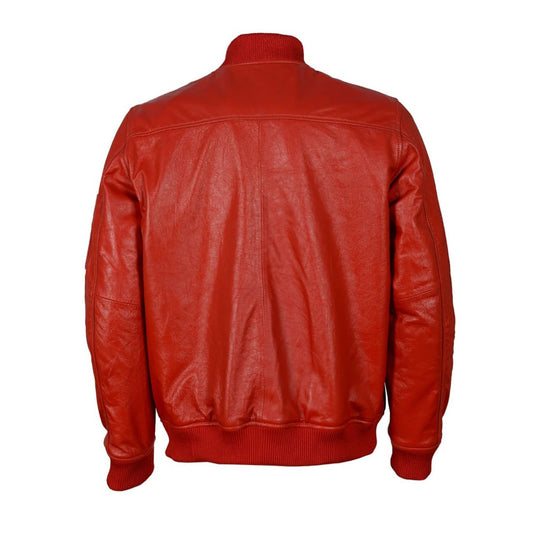 Brooks Red MA1 Bomber Jacket