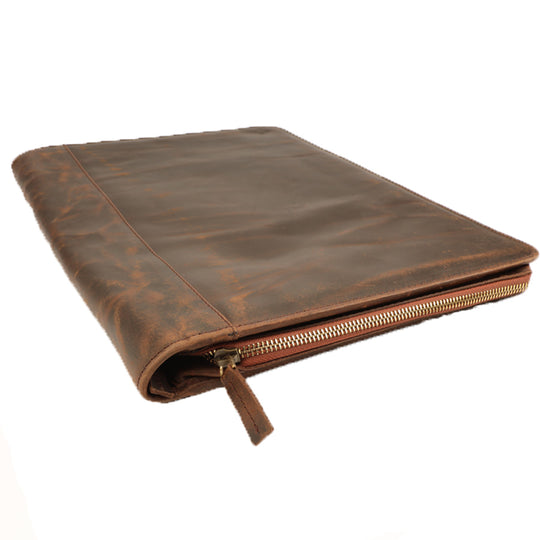 Leather iPad cover and portfolio