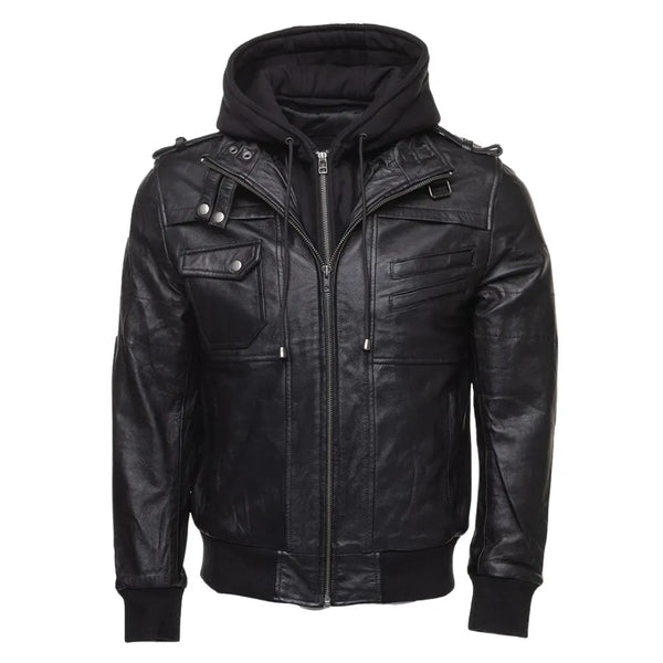 Daniel Clark - Iron Hawk Hooded Bomber Jacket