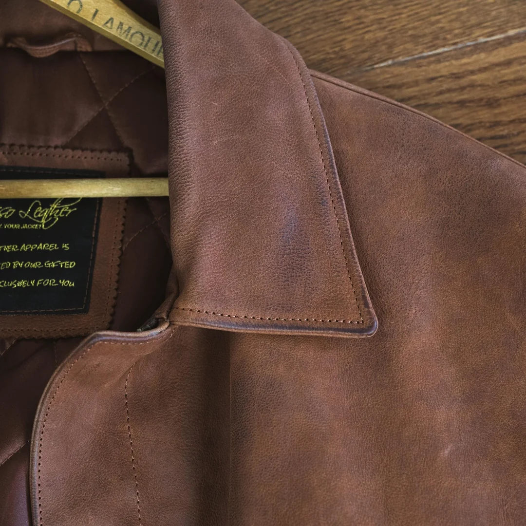 Same leather after years of wear