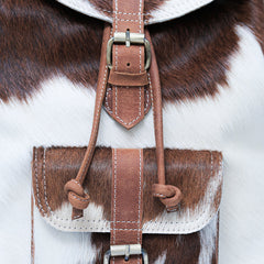 Rustic Hide Carryall backpack