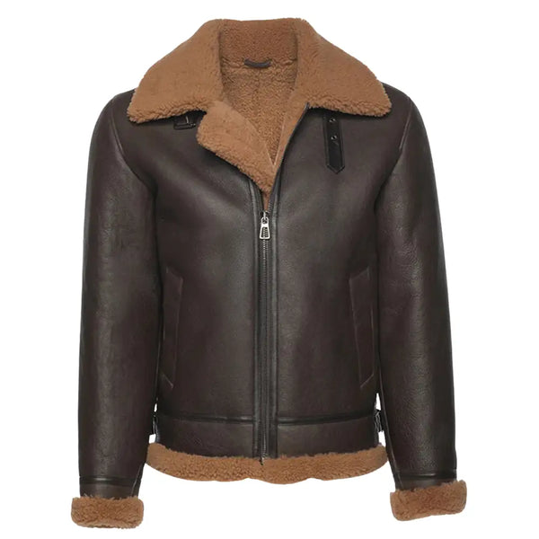 Rob Brown B3 Bomber shearling jacket