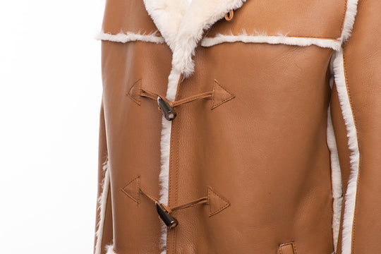 Ace Western Long Shearling Coat