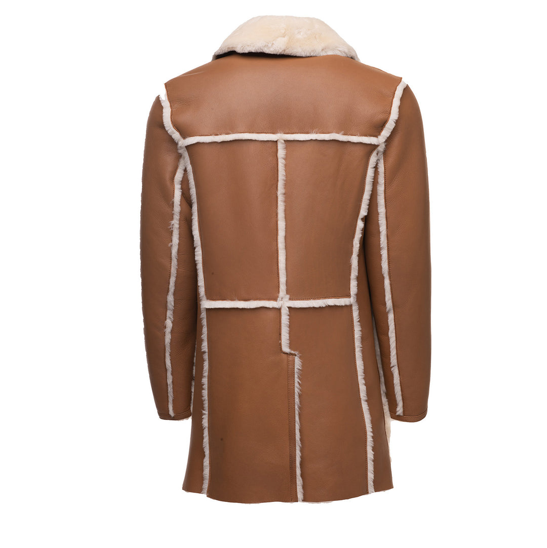 Ace Western Long Shearling Coat