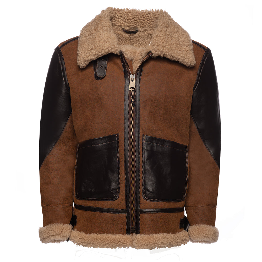 Juke's Bomber Aviator shearling jacket