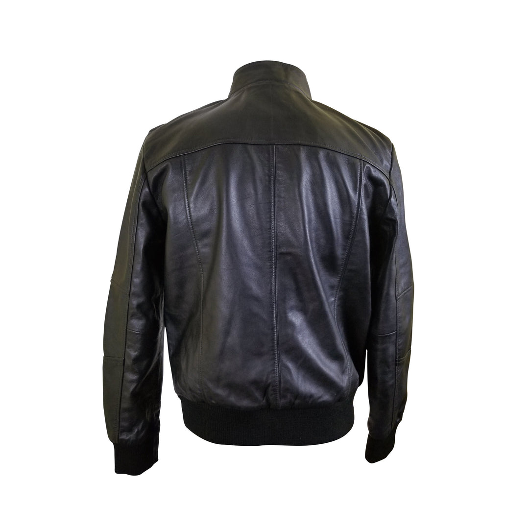 Ribbed Collar and Cuffs Greig's bomber jacket