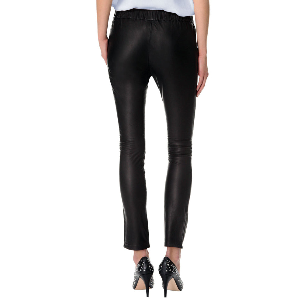 Professional Business elegant leather pants 