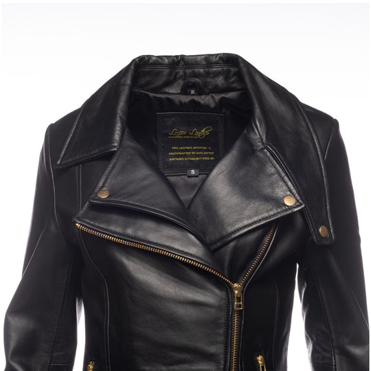 Hailey Biker Jacket with Double lapels