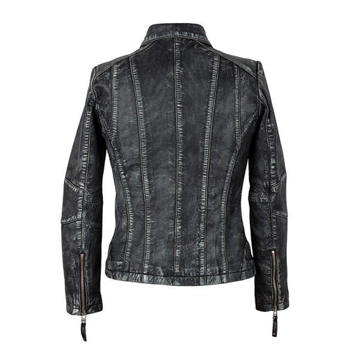 Genuine Custom Tulsa Leather Jacket for Women