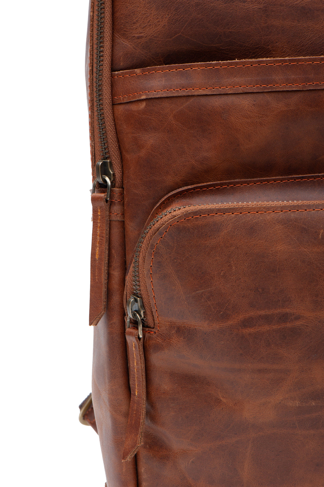 Burch's Brown Vintage Laptop Bag