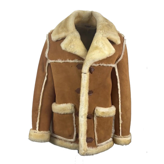 Roddy Piper Western Style Shearling Jacket